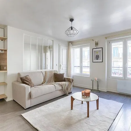 De Charme Rue Lafayette 4p-1br Appartamento