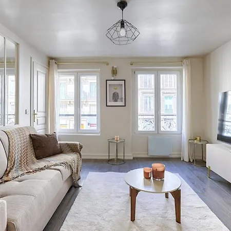 De Charme Rue Lafayette 4p-1br Appartamento